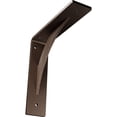 thumbnail image 1 of Soporte Ekena Millwork Legacy Steel, 5 x 20 x 20 cm, bronce oscuro martillado, 1 of 9