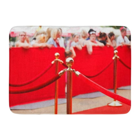 GODPOK Cinema Celebrity Way to Success on The Red Carpet Barrier Rope Award Event Rug Doormat Bath Mat 23.6x15.7