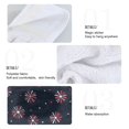 thumbnail image 2 of Yayeee Kitchen Hanging Hand Towels Set of 2 with Loop Bathroom Absorbent Tie Towel, Red Fireworks Pattern, 2 of 7