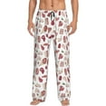 thumbnail image 1 of Fotbe Different Meat Pantalones de Pijama para Hombre, Pantalones de Dormir, Pantalones de Casa con Cintura Ajustable y Bolsillos-3X-Large, 1 of 6