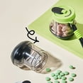 thumbnail image 2 of Portable Clear Organizer with 4 Compartments Travel 7 Day Proof Weekly Organizer Cute Mini Vitamin Fish Oil, 2 of 7