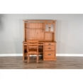 thumbnail image 4 of Sunny Designs Sedona 56" Traditional Wood Desk and Hutch in Rustic Oak, 4 of 8