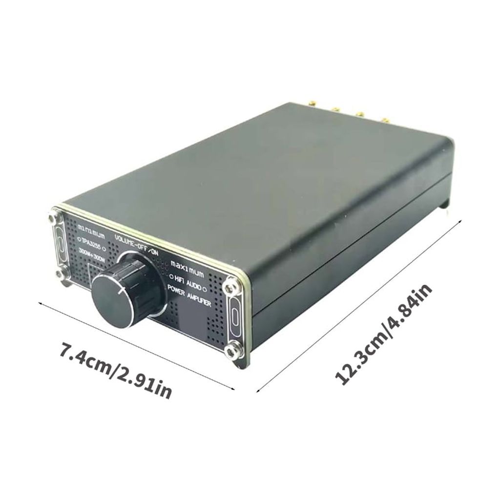 Jesscasday HIFI Digital Stereo Sound Power Home Amplifier TPA3255 Mini Amplifier Radio