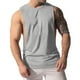 thumbnail image 1 of pstuiky Camisetas sin mangas para hombre, Chaleco deportivo informal sin mangas para hombre, de color liso, para verano, para hacer ejercicio, correr y entrenar Tops elegantes para mujer xl, 1 of 5