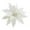 White, variant on 10Inch Christmas Poinsettia Glitter Decor Artificial Snowy Velvet Flowers Christmas Poinsettia Flowers Picks with Stems for Christmas Tree Ornament DIY Wreath Xmas Party Supplies