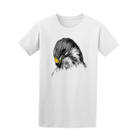 Eagle Head Looking Down T-Shirt Men -Image by Shutterstock, Male Small