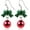 Bows, variant on Christmas Earrings for Women, Red & Green Bow/Hulk Pendant Earrings Christmas Gifts for Mom, Daughter, or Friends