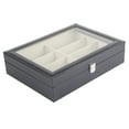 thumbnail image 2 of Étagère de Rangement Multifonctionnelle Multi-Grilles, Support d'Organisation pour Articles Divers, Clavier, Bureau d'Ordinateur, Outil Gain de Place, Gris, 2 of 14