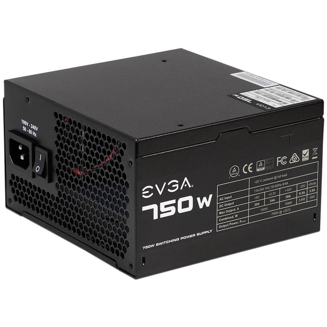 Fuente de Poder EVGA 750W ATX