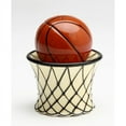 thumbnail image 3 of Kevins Gift Shoppe Hand Painted Ceramic Basketball Salt and Pepper Shakers, 3 of 3