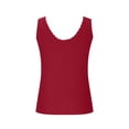 thumbnail image 5 of cocolona Womens Summer V Neck Tank Tops 2025 Fashion Casual Sleeveless Ribbed Knit Shirts Lightweight Comfy Sweater Tops, 5 of 7