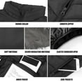 thumbnail image 3 of UKAP Womens Mens Heated Vest Unisex Women Electric USB Charging Heating Jacket Coat Winter Warm Waistcoat with Pocket Thermal Outdoor Sleeveless Vest for Hiking Climbing,Camouflage, 3 of 8