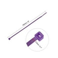 thumbnail image 3 of Uxcell Cable Ties Cable Zip Ties Adjustable Cable Tie Wraps Self-Locking Nylon  5.9" x  0.1" Purple 80pcs, 3 of 5