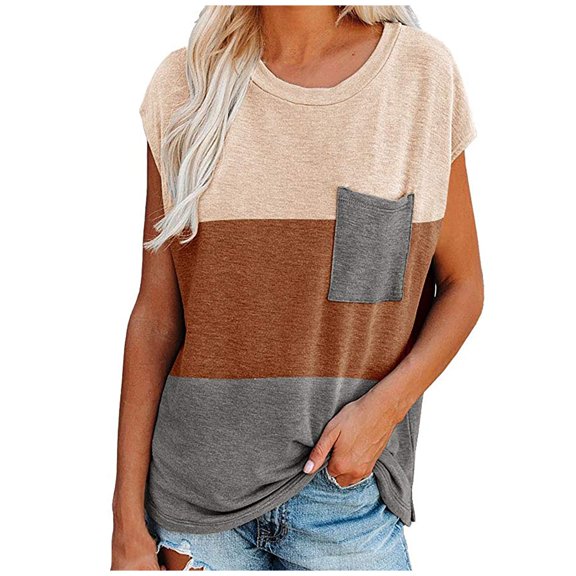 Women Blouses Seamless Turtleneck Women Long Sleeve Shirt Stylish Short Sleeve Shirts Turtle Neck Large Womens Long plus Size Camisole Pack Blank Shirts Bulk Tee plus Summer Brown L