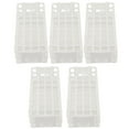 thumbnail image 4 of Rack de tubo de ensayo, 5 estantería de tubo de ensayo de 40 Hoyos de Tres Layas 40 Agujeros para Experimentos científicos, 4 of 7