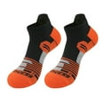 thumbnail image 1 of Men's Athletic Running Socks Thick Cushion Ankle Socks for Men Sport Low Cut Socks, 1 of 8