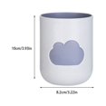 thumbnail image 4 of Inteprter Taza de enjuague bucal lindas nubes de doble capa tazas de cepillado portátiles dibujos animados moda soporte de cepillo de dientes Type3 NO3, 4 of 6