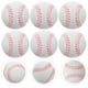 thumbnail image 4 of BRIGHTFUFU Pelota de práctica de colores para entrenamiento, pelotas de béisbol de PU para entrenamiento al aire libre, 6 uds., 4 of 8