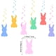 thumbnail image 5 of Xihbxyly Letrero Colgante de Papel de Pascua, con Adorables y Coloridos Conejitos y Huevos, Decoración Vibrante para Fiestas, Fácil de Colgar, para Uso Interior y Exterior, Decoración Festiva para El, 5 of 7