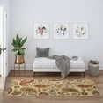 thumbnail image 3 of Transitional 2x8 Area Rug (2'7'' x 7'3'') Paisley Beige, Brown Indoor Runner Easy to Clean, 3 of 8