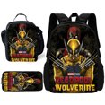 thumbnail image 1 of Conjunto de 3 piezas de película de Anime para niños y niñas, mochila escolar con bolso de hombro, bolsas de lápices, el mejor regalo, 1 of 5