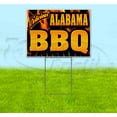 thumbnail image 1 of Alabama BBQ (18" x 24") Yard Sign, Includes Metal Step Stake, 1 of 6