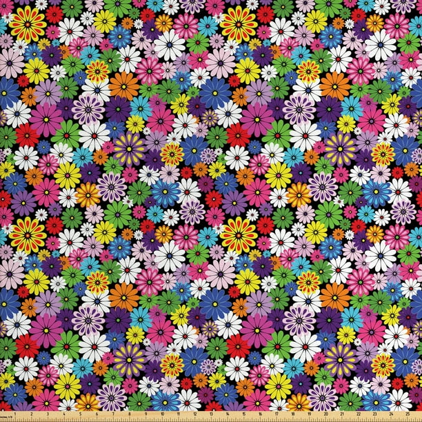 flower material style