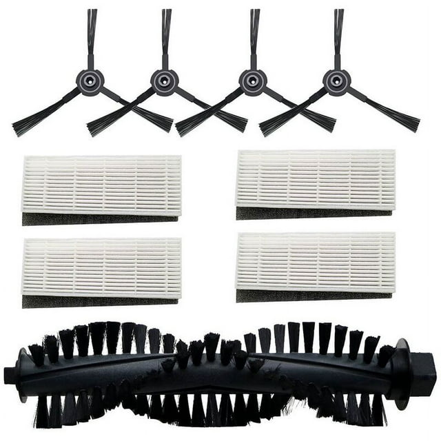 Accesorios de repuesto para filtro de cepillo lateral principal para aspiradora robótica A4 A4S A40 PVCR 0726W 0826 0926