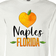 thumbnail image 4 of Inktastic Naples Florida Orange in Heart Long Sleeve T-Shirt, 4 of 5