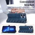 thumbnail image 2 of Feishell Wallet Case for iPhone 14 Pro Max, Premium Magnetic PU Leather Kickstand RFID Blocking Flip Case with Card Slots Wrist Strap Folio Case For iPhone 14 Pro Max, Blue, 2 of 6