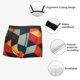 thumbnail image 3 of Fotbe Geometric Cube Pattern Art Calzoncillos Tipo Boxer con Bolsa de Soporte Total para Hombre, X-Temp Fresco, Transpirable y de Secado Rápido-XX-Large, 3 of 5
