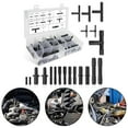 thumbnail image 2 of 113 Pieces Car Vacuum Hose Connectors 12 Sizes 3-Way T-Shaped Connector Set, 2 of 9