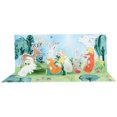 thumbnail image 1 of Up With Paper Pop-Up Panoramics Greeting Card - Woodland Easter, 1 of 2