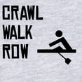 thumbnail image 2 of CafePress - Crawl Walk Row - Cute Infant Bodysuit Baby Romper - Size Newborn - 24 Months, 2 of 3