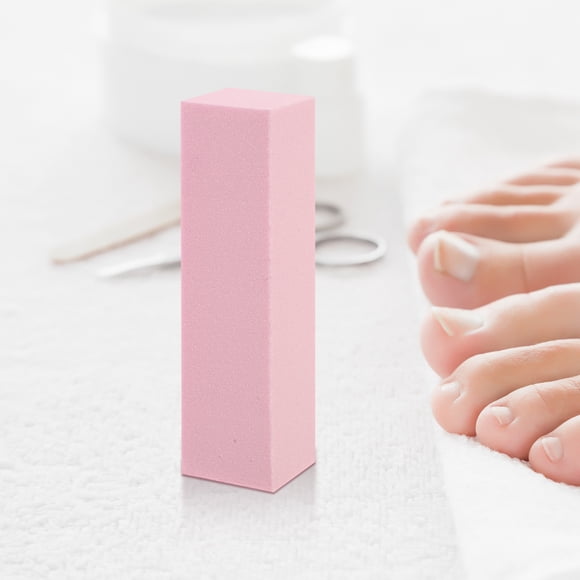 10 Uds bloque de pulido de lima de pulido de uñas de cuatro lados, herramientas de esponja de lijado, bloque de pulido de uñas para salón de uñas