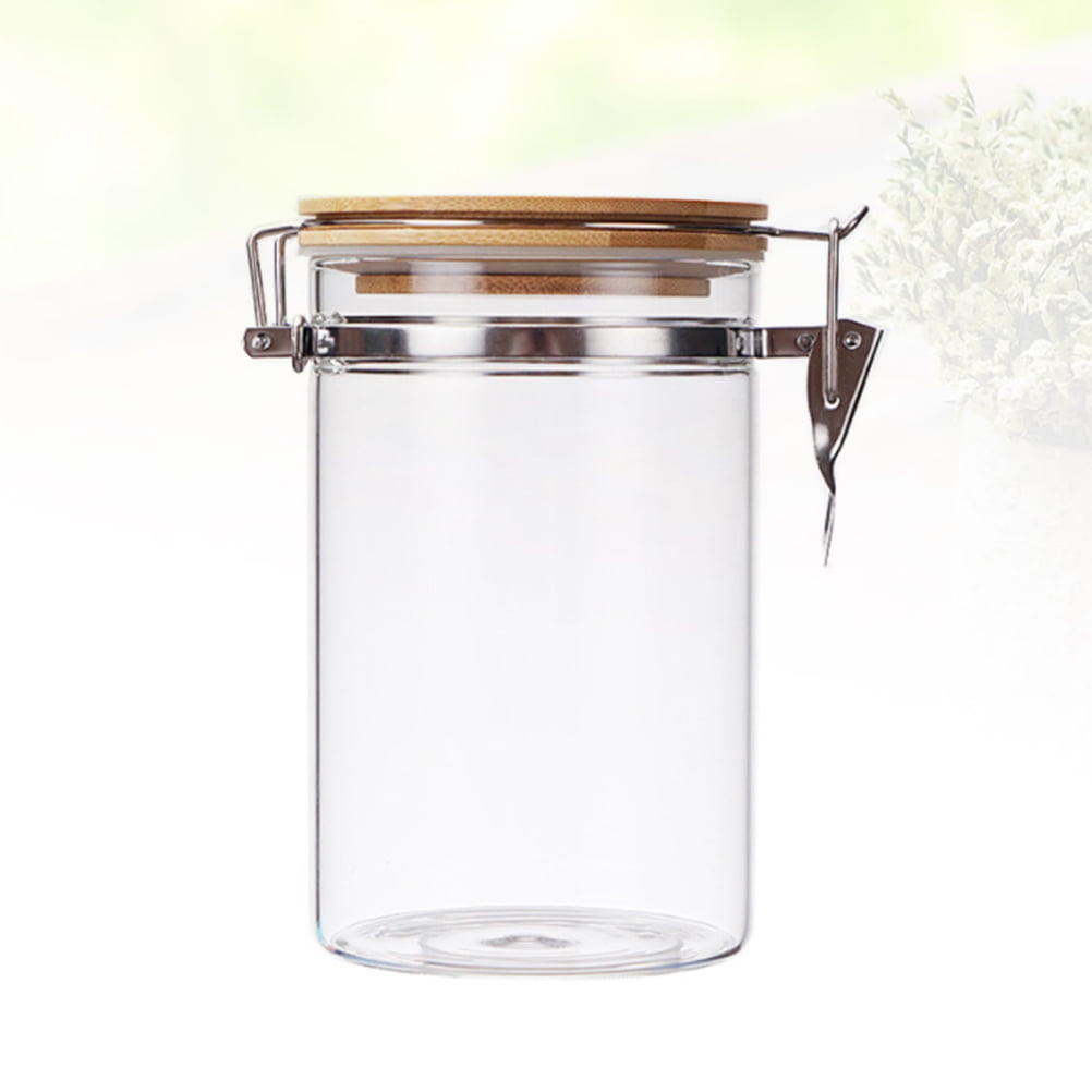 Buy Wholesale China Double Opening Glass Jar With Airtight Seal Cork Lids  Decorative Food Storage Containers & Food Storage Containers at USD 8