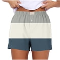 thumbnail image 1 of FNFYFH Clearance Ladies Training Loose Fit Solid Color Summer Sport Shorts Comfortable Gym Shorts，Gray, 1 of 5
