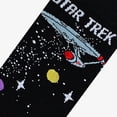 thumbnail image 4 of Cool Socks – Star Trek Space Travel – Novelty Crew Socks – Unisex Crew Socks Large – Officially, 4 of 4