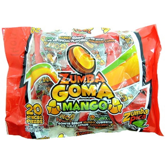 Zumba Goma Mango 1 Ct Each ( 20 In A Pack )