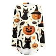 thumbnail image 3 of T-shirt à Manches Longues pour Femmes avec Imprimé Graphique d'Halloween, Coupe Ample Décontractée, Col Rond, Haut d'Automne et d'Hiver, T-Shirt Confortable pour Femmes, T-Shirt Femme Uni en Polyester, Chemise Femme, T-Shirts d'Été, T-Shirts pour Femmes, 3 of 3