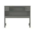 thumbnail image 3 of AFI Newport Full Bookcase Headboard with USB Charging Station, Grey, 3 of 7