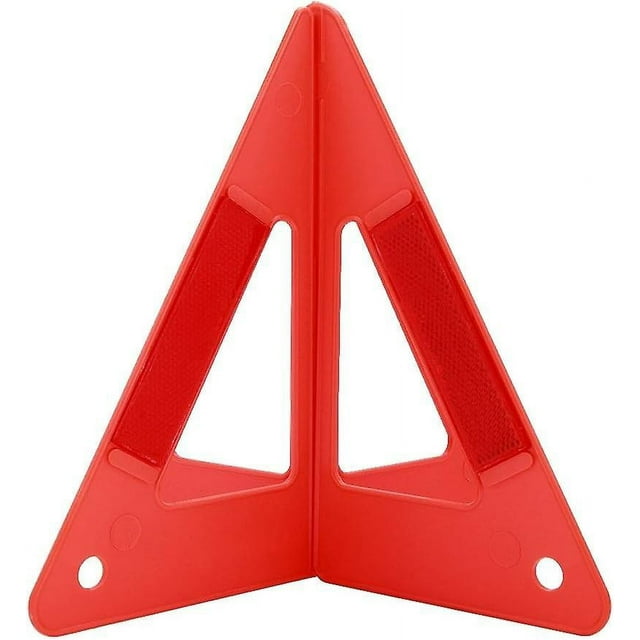 Warning Triangle, Portable Warning Triangle Car Emergency Breakdown Warning Reflective Traffic Safety Stop Sign