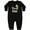 AB-Black, variant on First Mate Pirate with Parrot and Bandanna Baby Fleece Romper