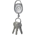 thumbnail image 2 of Reel Key Chain with Chrome Carabiner, 2 of 3