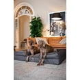 thumbnail image 3 of NOAH & PAW Giant Dog Bed XXL 55x45x11 Inch, Orthopedic Dog Beds, Eggshell Memory Foam Infused with Cooling Gel, Waterproof, Machine Washable, Includes Inner Cover (Vegan Leather), 3 of 5