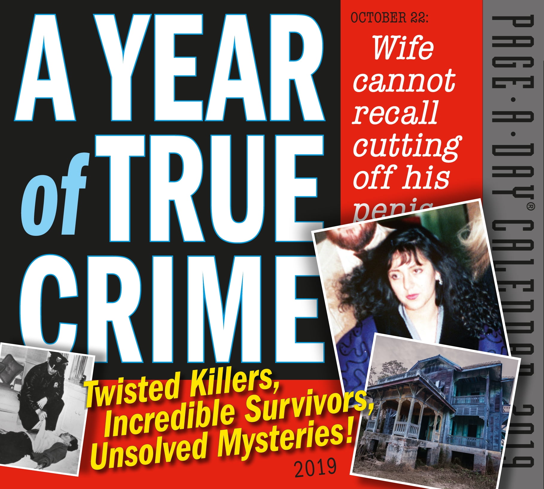 A Year of True Crime PageADay Calendar 2019 Twisted Killers Incredible
Survivors Unsolved Mysteries Epub-Ebook