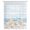 LightBLue, variant on Nautical Coastal Sheer Curtains 72 Inches Long, Ocean Starfish Shells Conch Waves Watercolor Light Filering Curtains, Breathable Simi Curtain Privacy Drapes for Living Room Bedroom Window Treatment