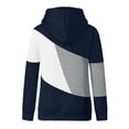 thumbnail image 4 of Hoodies For Women Sevevn Women Casual Solid Contrast Long Sleeve Hoodie Sweatshirt Tops Oversized Hoodies For Women Women Hoodies Women's Hoodies Pullover Cute Hoodies Hoodies For Teen Girls, 4 of 5