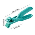 thumbnail image 4 of Leutsin Hot Plate Gripper - Blue Hot Plate Gripper Tongs,Anti-Scald Plates Grippers Lifters,Multi Angle Pan Clips Tool,Kitchen Utensil for Bowls Pans Dishes & Microwave Oven Cooking, 4 of 8