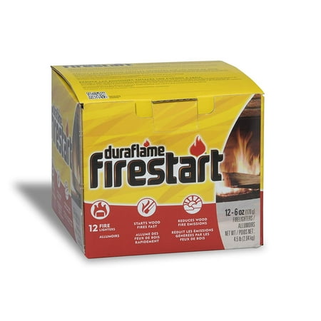 1244 Firestart Firelighters, 12-Pack, 6oz fire starters ignite easily and burn up to 30 minutes - long enough to start stubborn wood fires By (Best Way To Start A Fire)